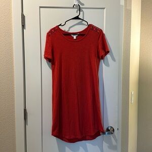 Red Tshirt Dress